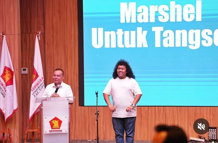 marshel Widianto calon wakil walikota Tangerang Selatan Tangsel