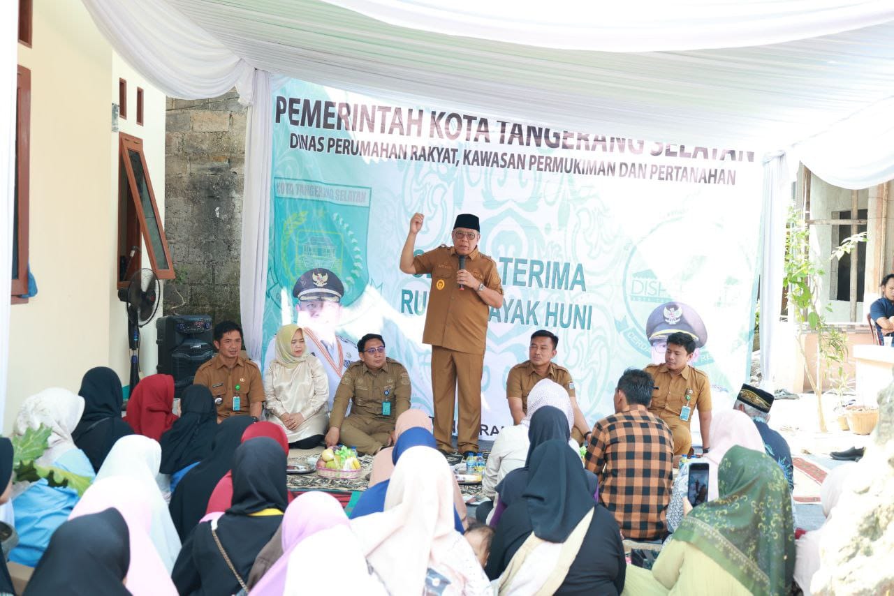 Bedah Rumah di Tangsel Capai 510 Unit hingga Pertengahan Tahun 2024