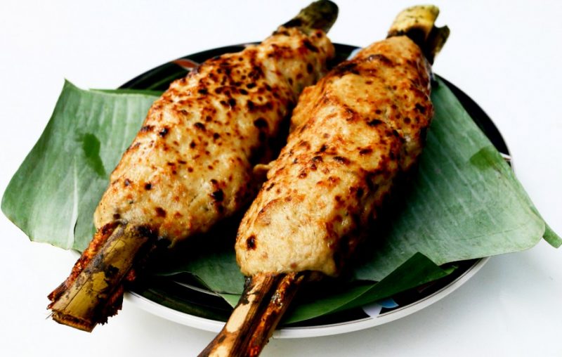 foto salah satu kuliner khas Banten, sate bandeng