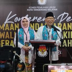 pasangan pilkada tangsel 2024, ruhama - shinta mengajukan gugatan ke MK