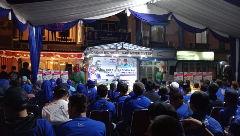 Demokrat Tangsel Serahkan 2.200 Data Kader Dukung Ben-Pilar