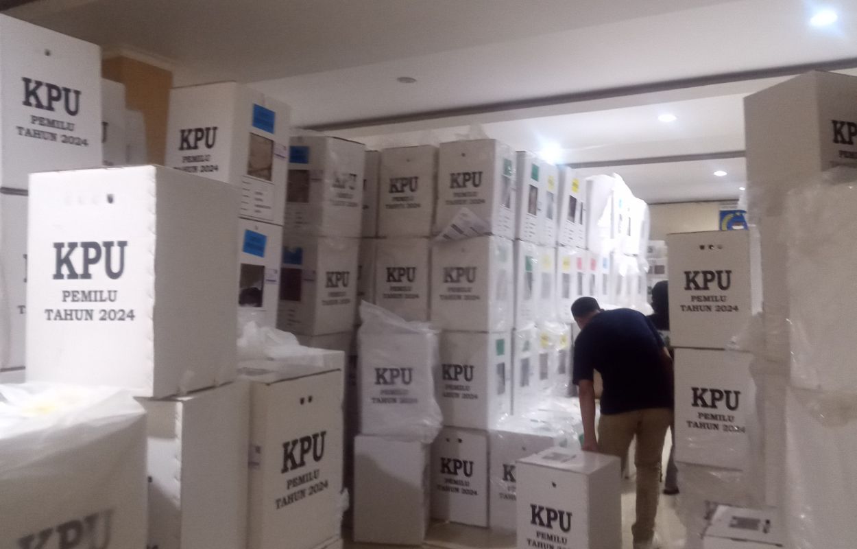 logistik pilkada di tangsel 2024