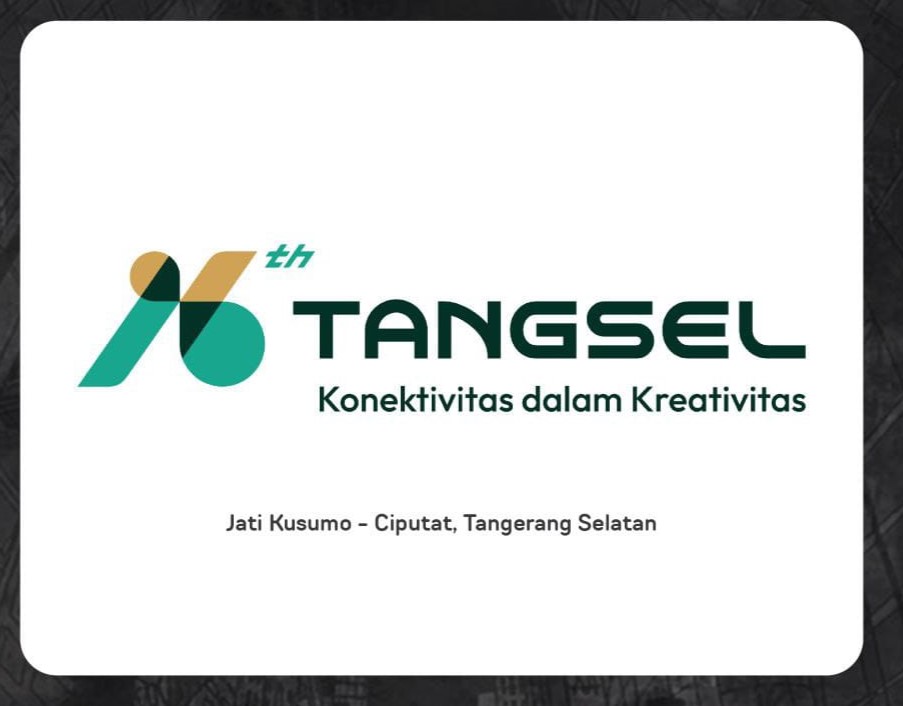 **"Kreativitas dan Konektivitas: Logo Karya Jati Kusumo Terpilih Sebagai Simbol Resmi HUT ke-16 Kota Tangsel"**