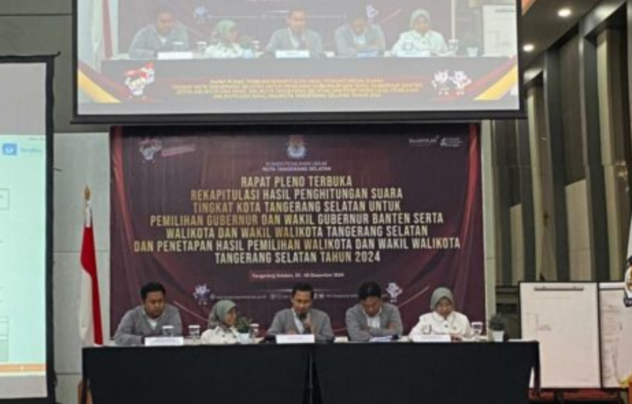 Pilkada Tangsel 2024: 37.000 Surat Suara Tidak Sah, Partisipasi di Angka 57%