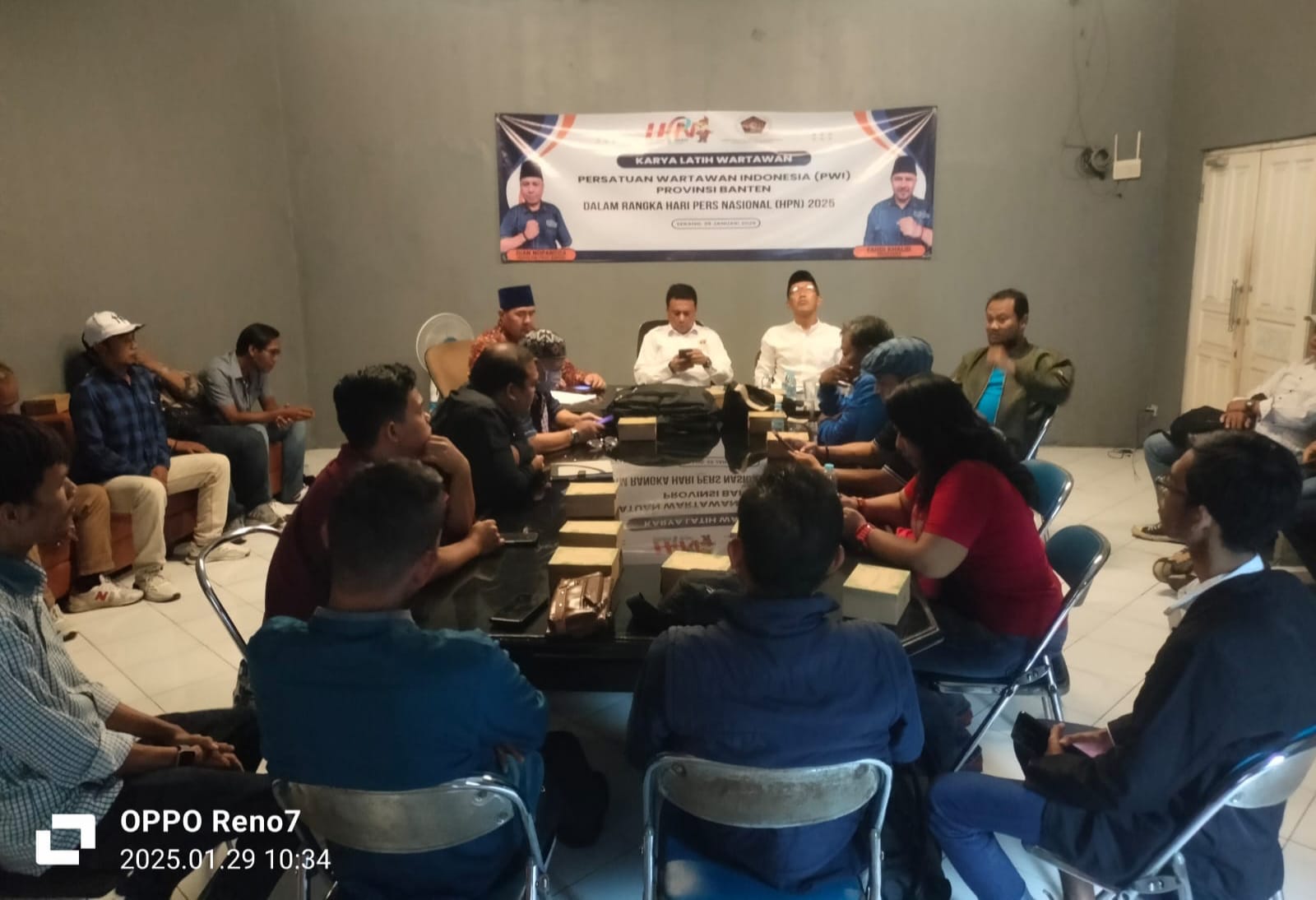 PWI Banten Gelar Karya Latih Wartawan Sambut Hari Pers Nasional 2025