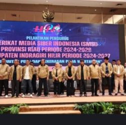 Pengurus SMSI Riau 2024-2029 Resmi Dilantik, Didorong Bangun Ekosistem Media Profesional