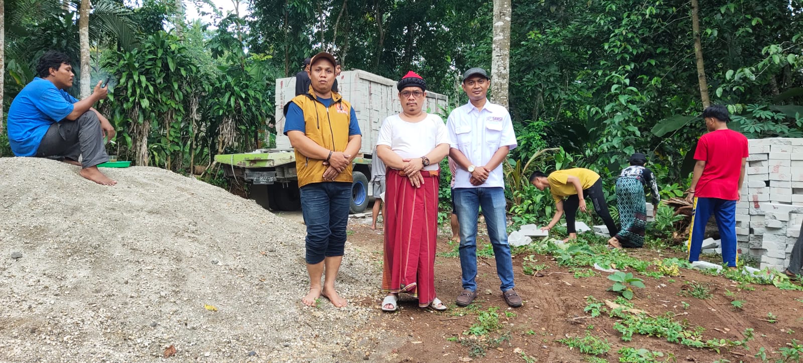 SMSI Kabupaten Serang Salurkan Bantuan untuk Pondok Pesantren Manba'ul Al-Kufy