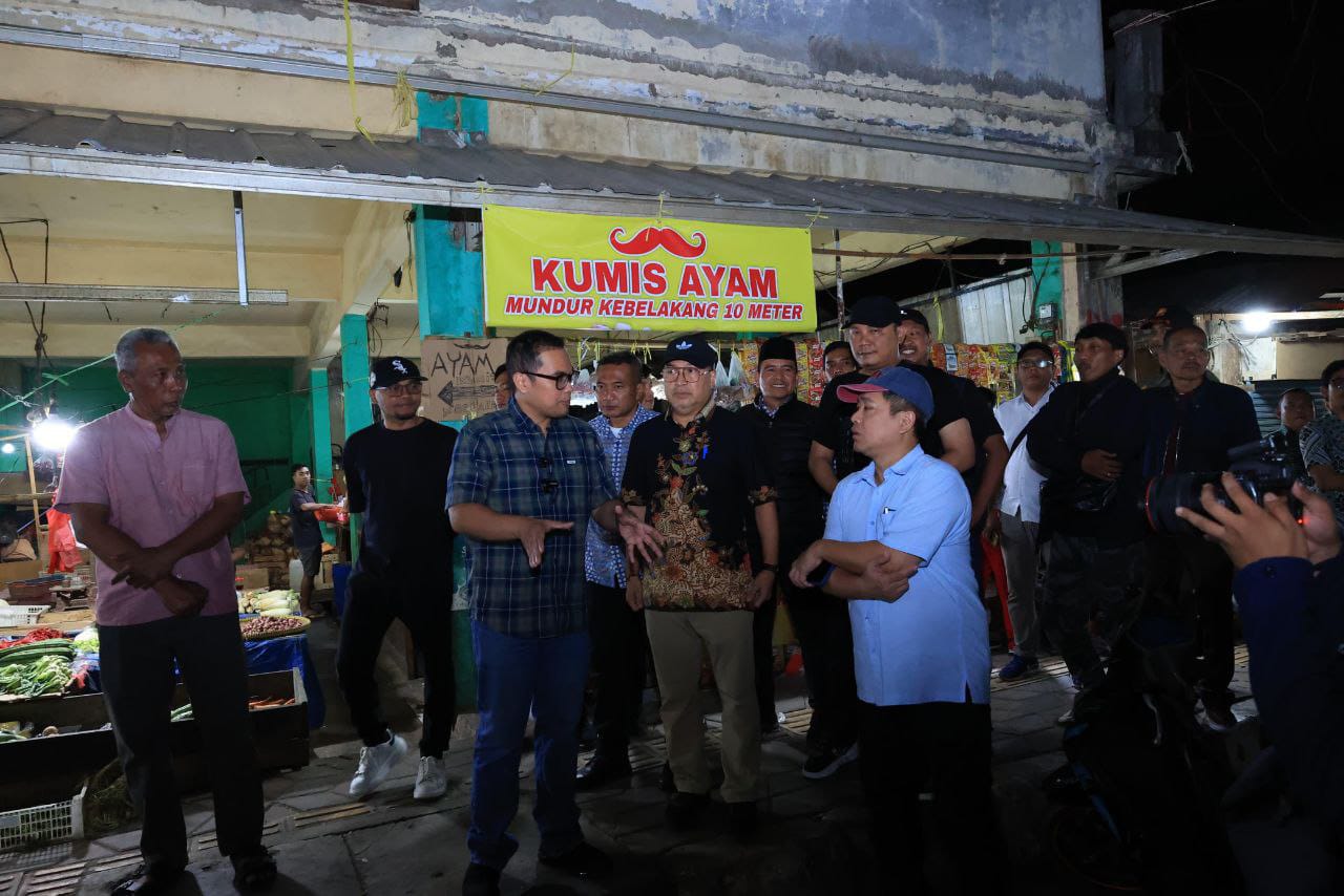 Pemkot Tangsel Tertibkan PKL Pasar Ciputat, Pilar Saga Ingin Sulap Jadi Kawasan Kuliner Seperti Malioboro