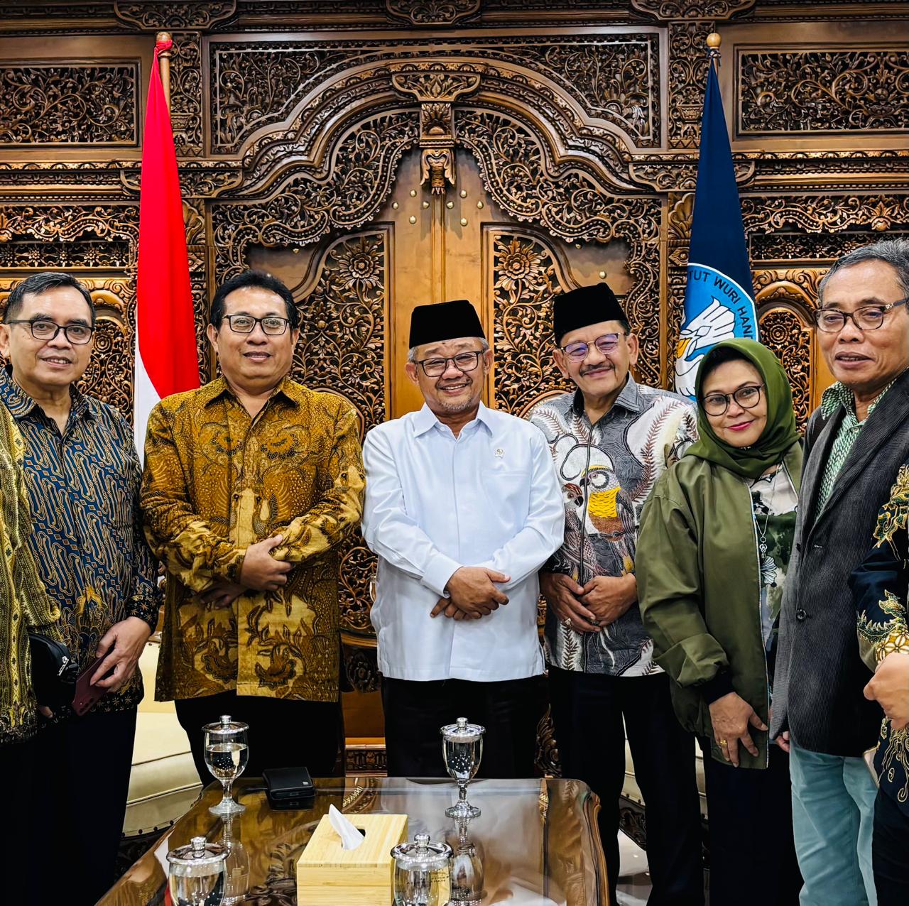 SMSI Pusat Audiensi dengan Mendikdasmen Abdul Mu’ti, Bahas Sinergi Edukasi Jurnalistik