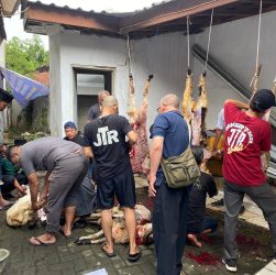 PWI Kota Tangerang Sembelih Enam Ekor Kambing di Hari Raya Idul Adha 1446 H