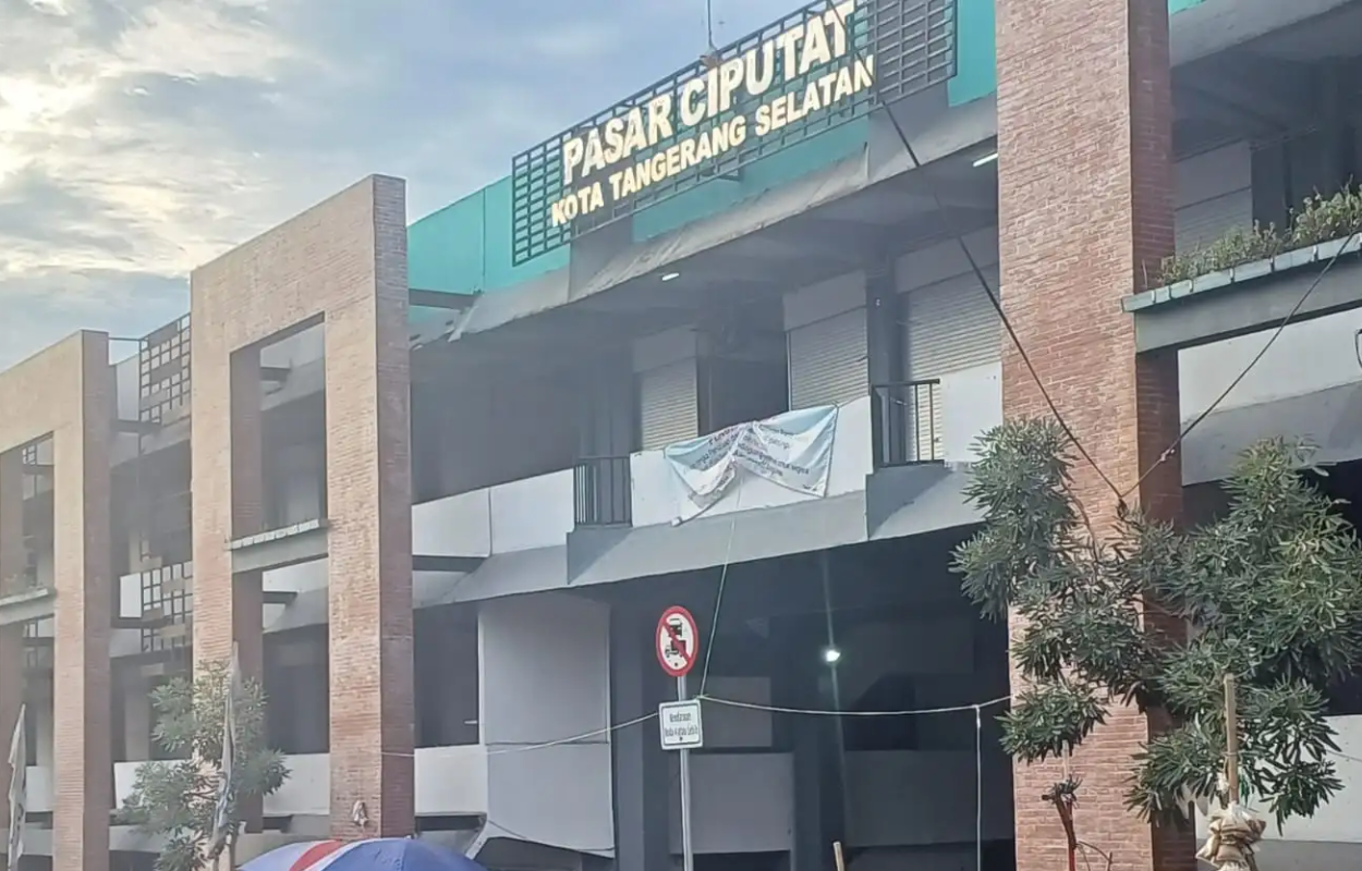 Uji Coba Sistem Satu Arah di Pasar Ciputat Mulai 2 Juli