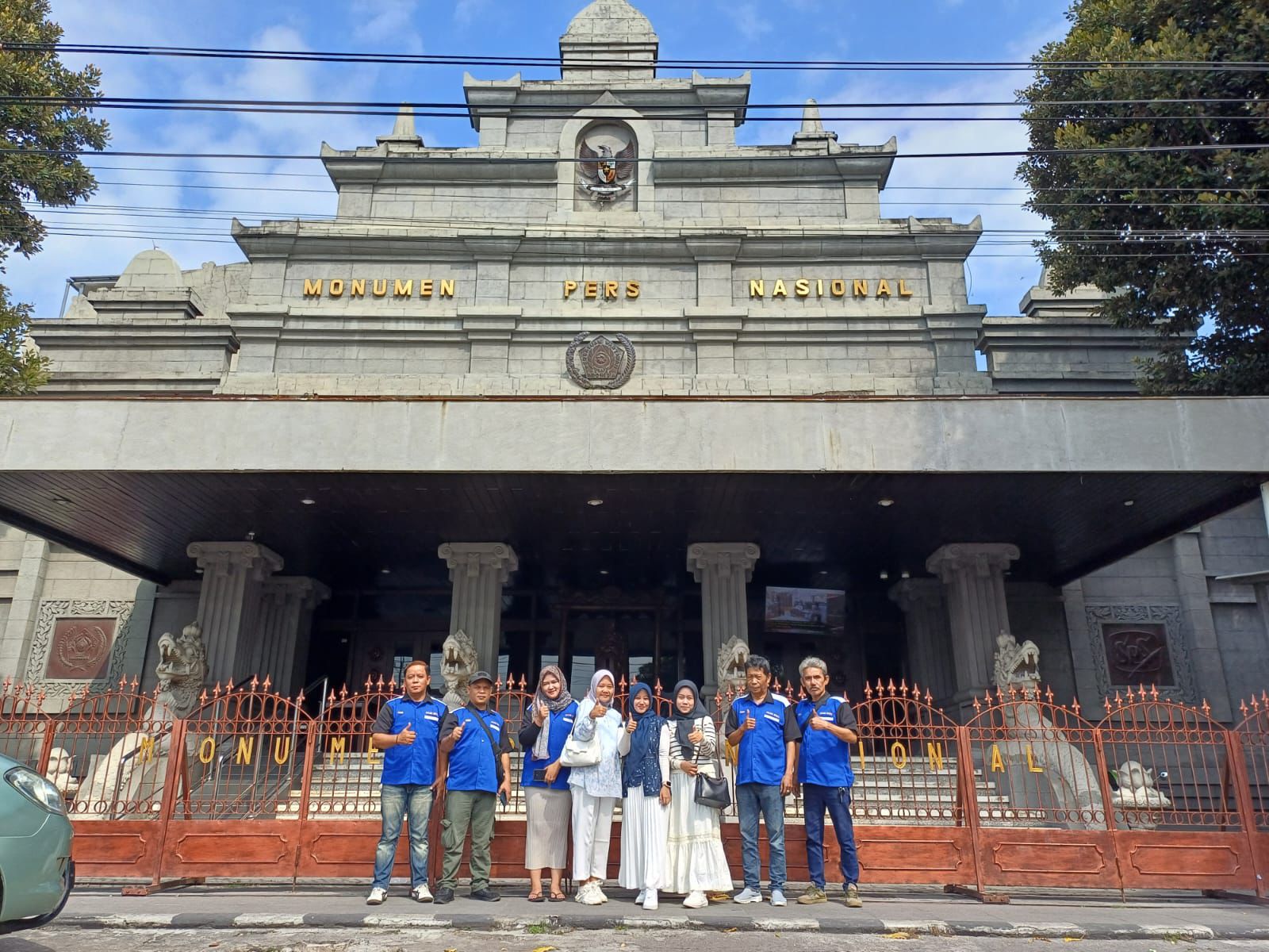 Pengurus PWI Kota Tangerang Berkunjung Ke Monumen Pers Nasional di Surakarta