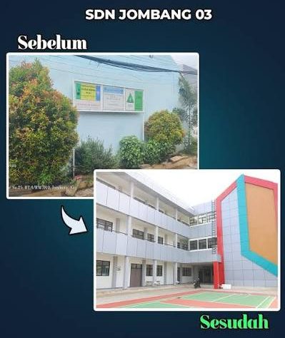 Foto : Gedung UPTD SDN 03 Jombang Kota Tangerang Selatan