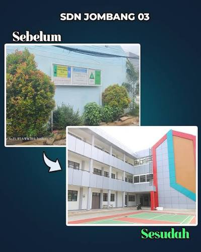 Foto : Gedung UPTD SDN 03 Jombang Kota Tangerang Selatan